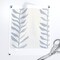 Blue Vines Leaf Cream Botanical Plants Leaves Coastal Nautical Seaweed Sky Baby Boy Custom Pre-pasted Wallpaper by Spoonflower Pre-Pasted Wallpaper 2FT Wide